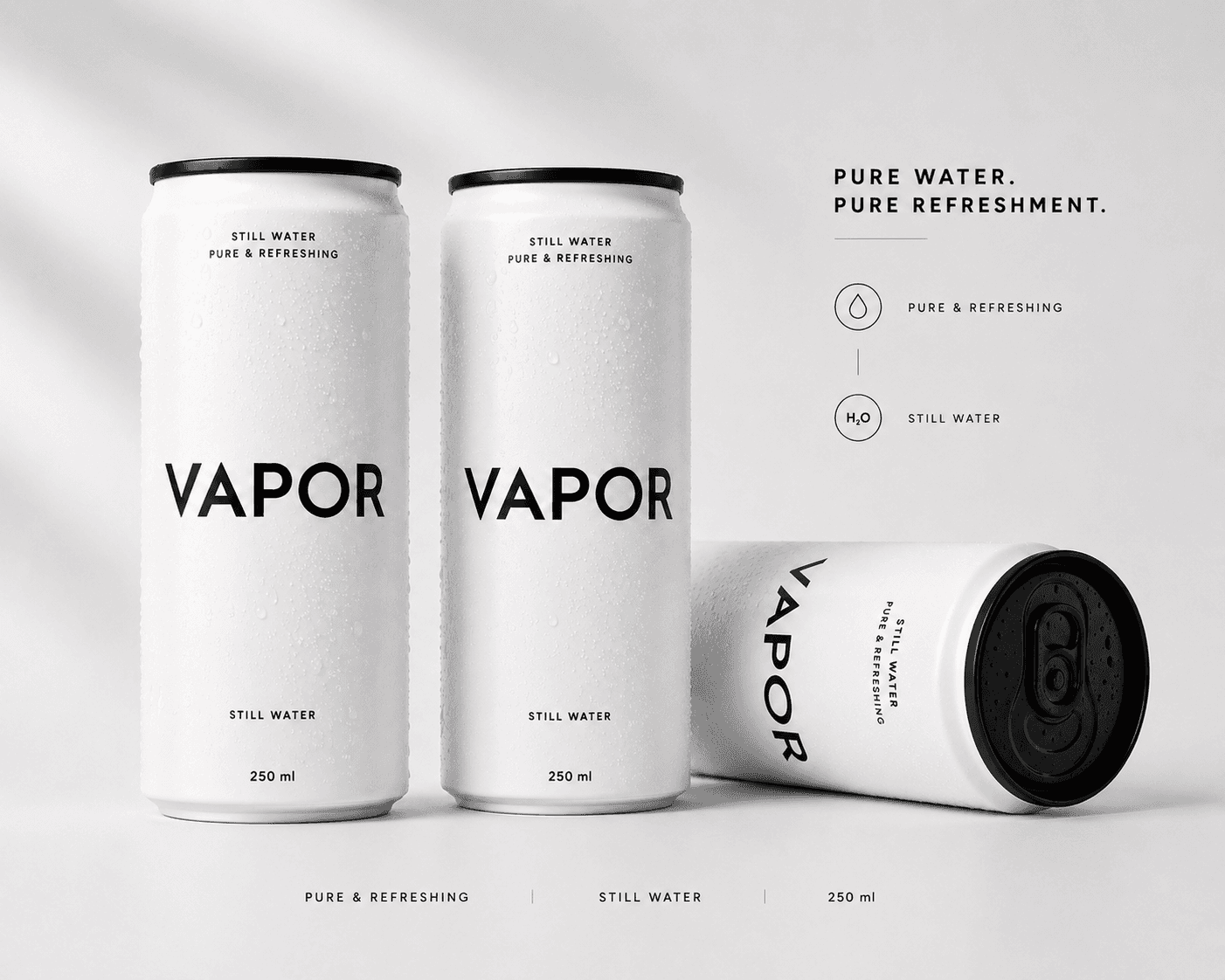 VAPOR flavoured water collection